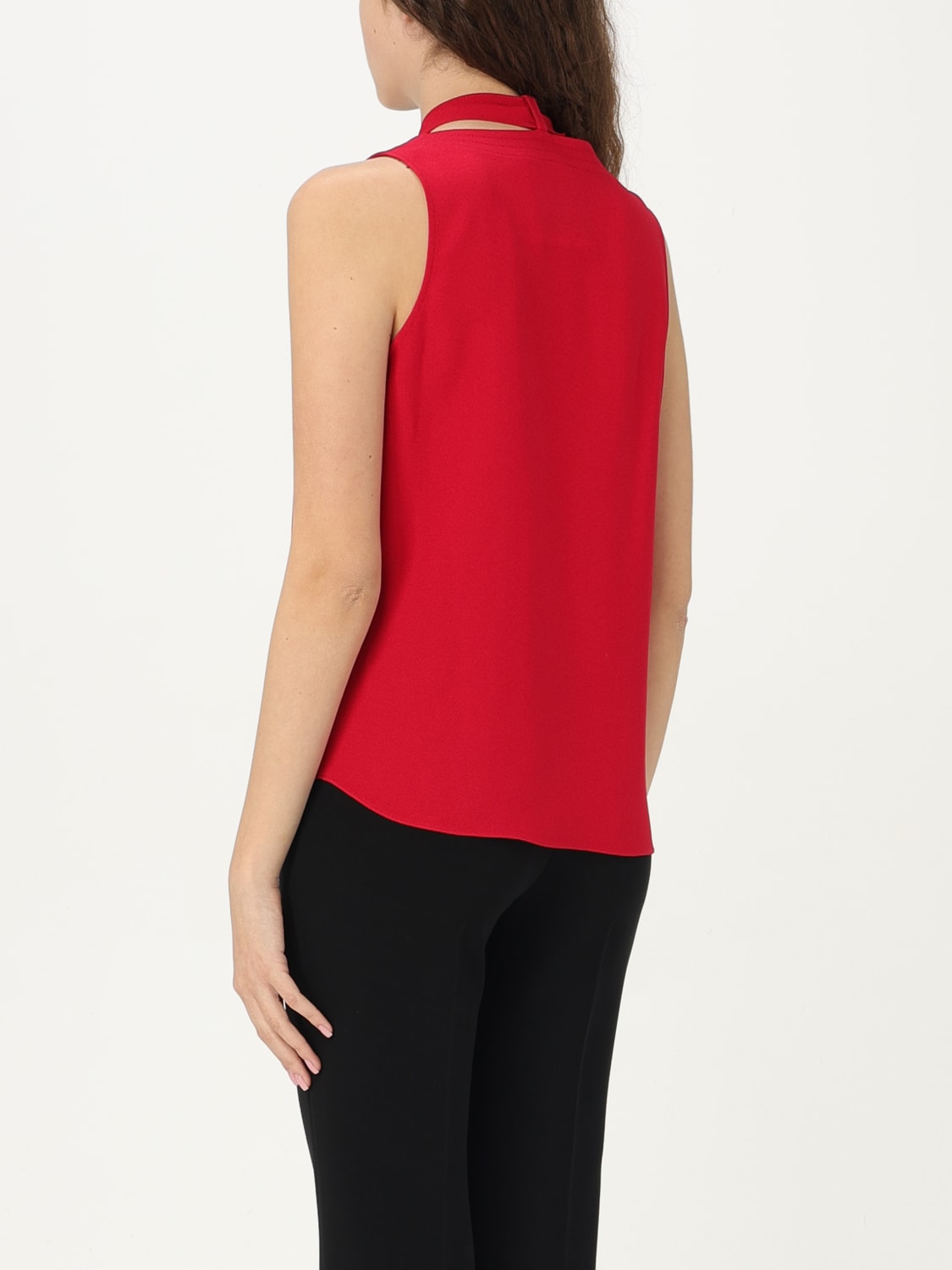 MOSCHINO COUTURE TOP: Camisa mujer Moschino Couture, Rojo - Img 3