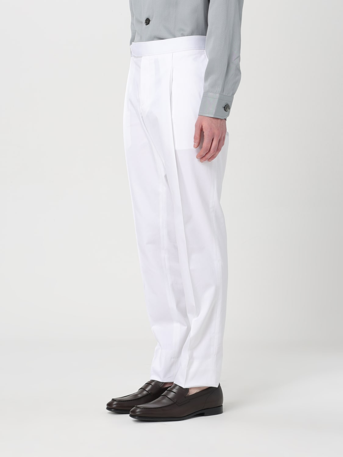 BRIONI PANTS: Pants men Brioni, White - Img 4