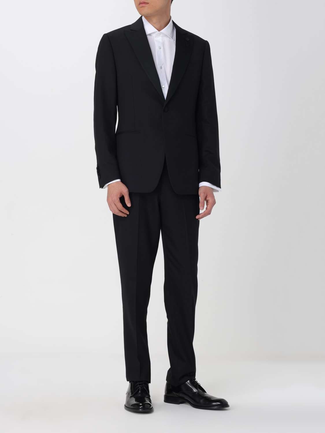 LARDINI SUIT: Suit men Lardini, Black - Img 2