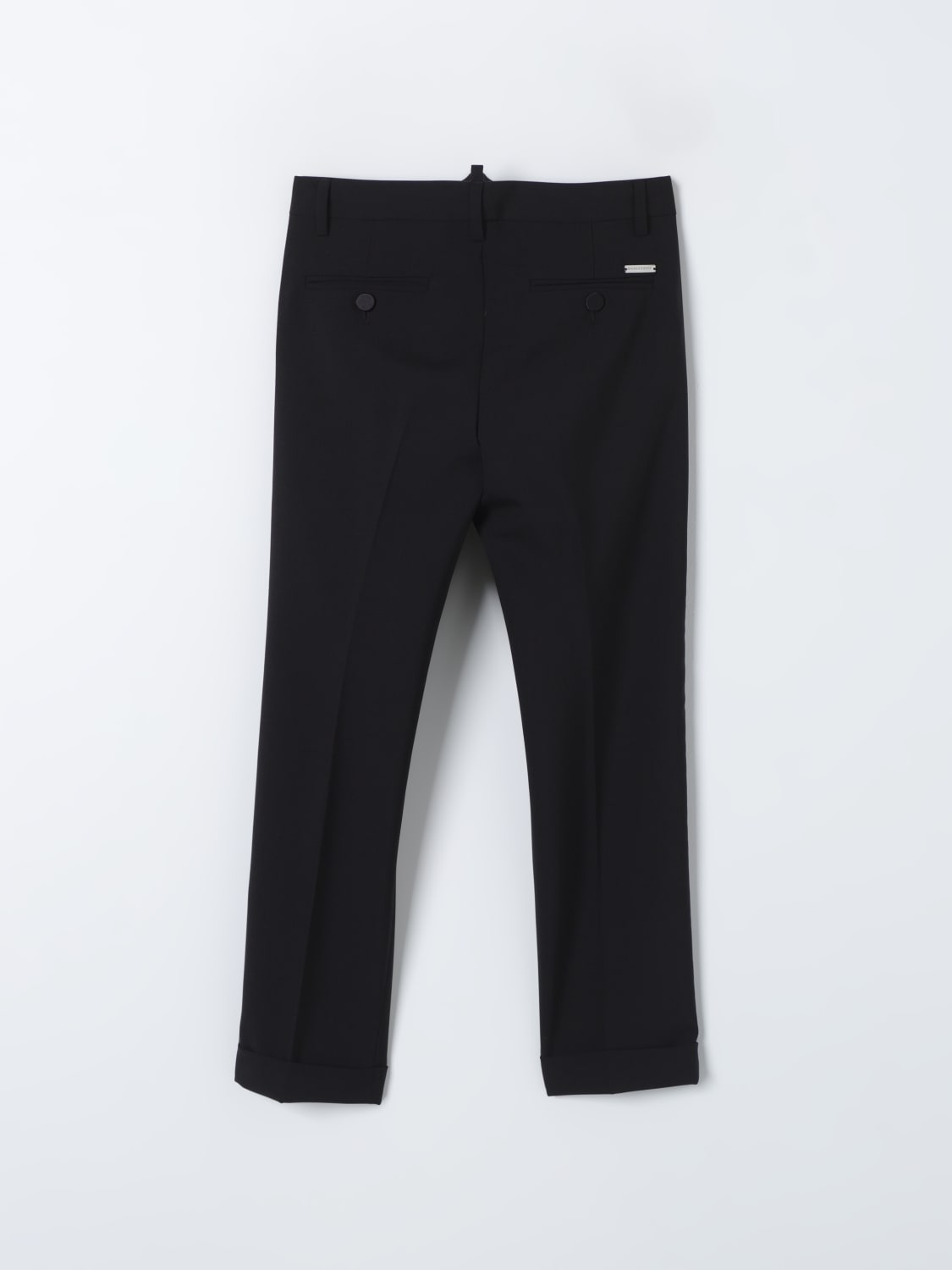 DSQUARED2 PANTALONES: Pantalón niños Dsquared2 Junior, Negro - Img 2