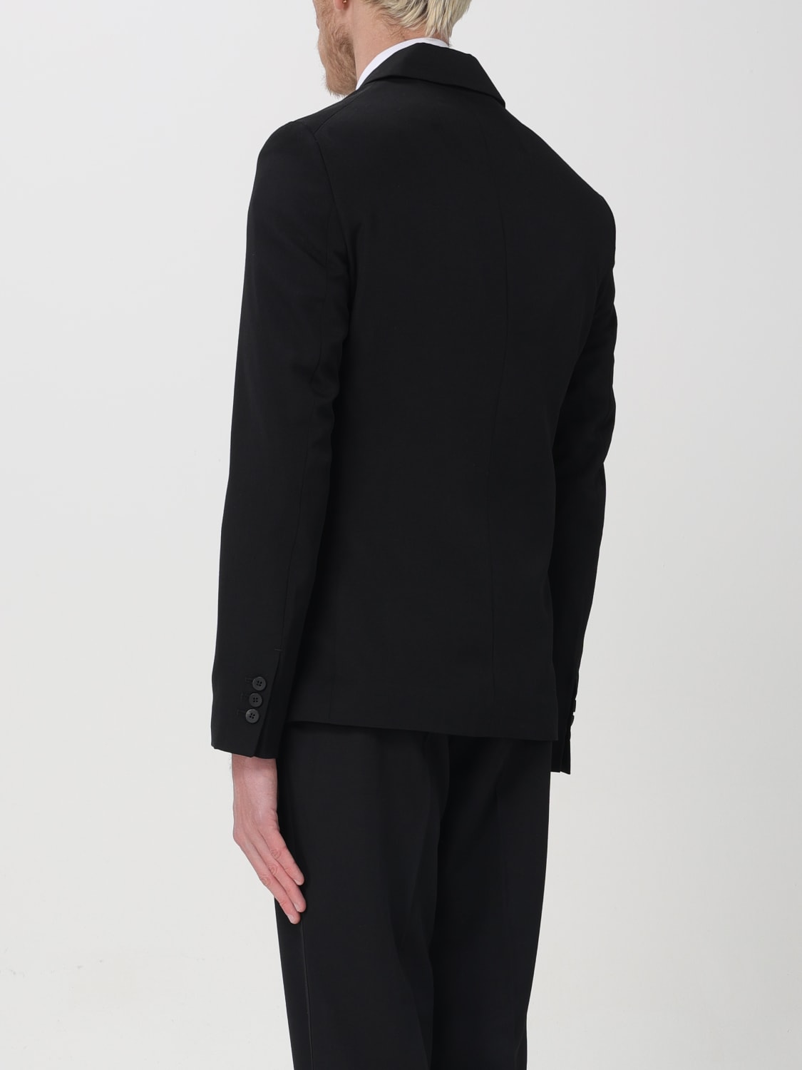 JACQUEMUS: men's blazer - Black | Jacquemus blazer 245JA0391333 online ...