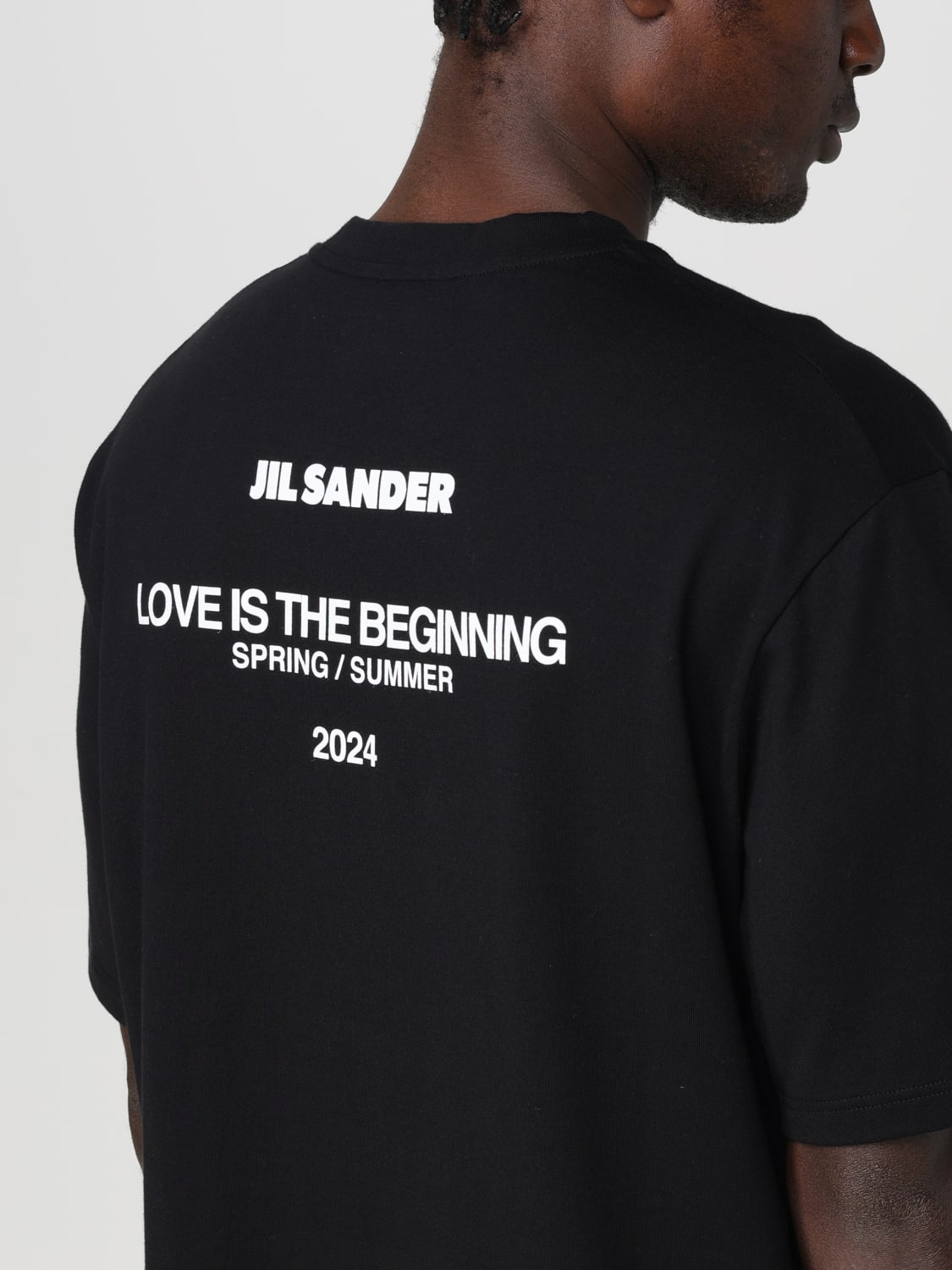 JIL SANDER ФУТБОЛКА: Футболка Мужское Jil Sander, Черный - Img 5