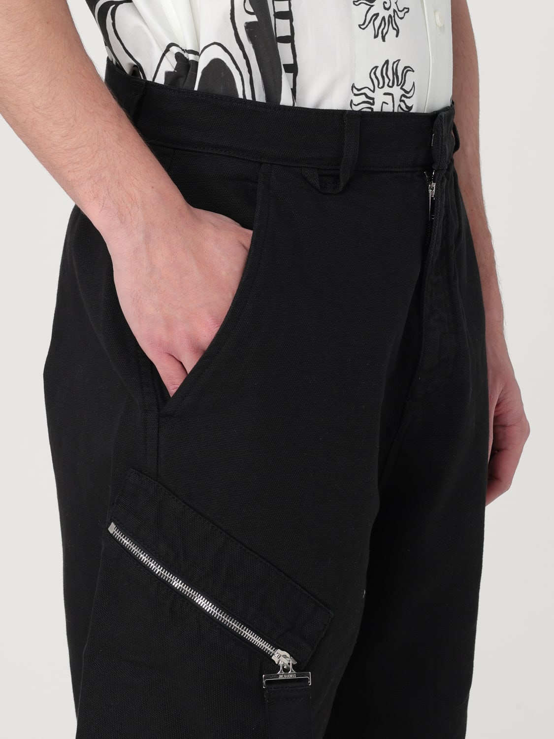 JACQUEMUS PANTALONES CORTOS: Pantalones cortos hombre Jacquemus, Negro - Img 5