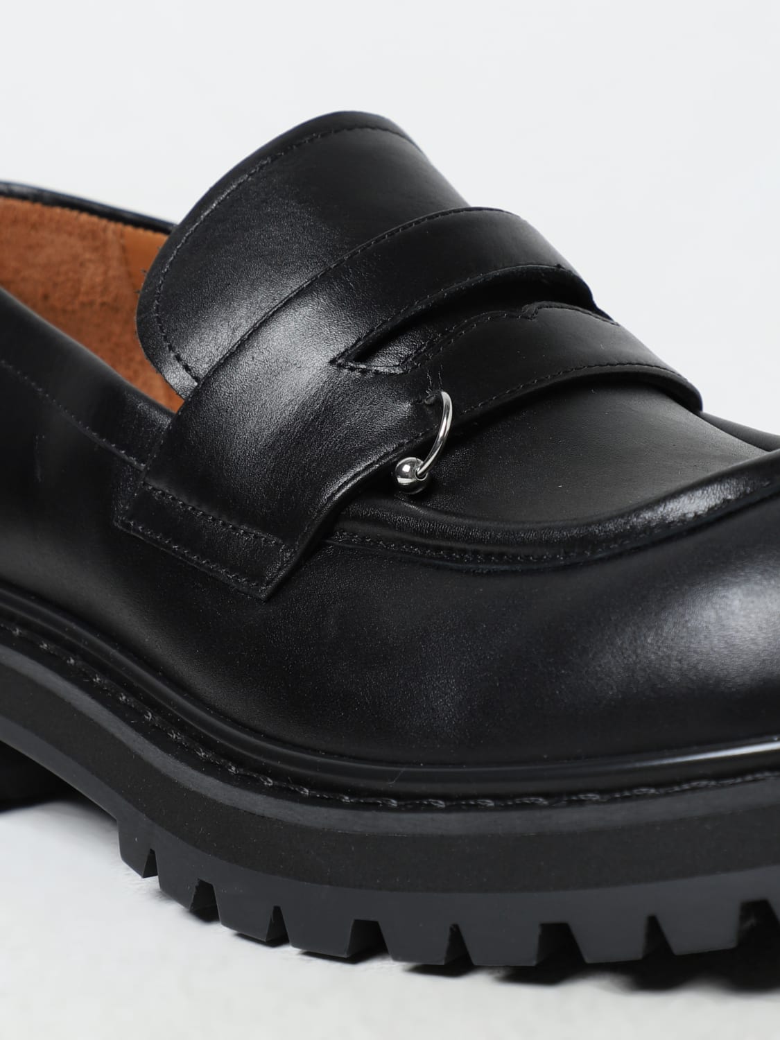 MARNI: Shoes woman - Black | Marni loafers MOMR005503P6453 online at ...