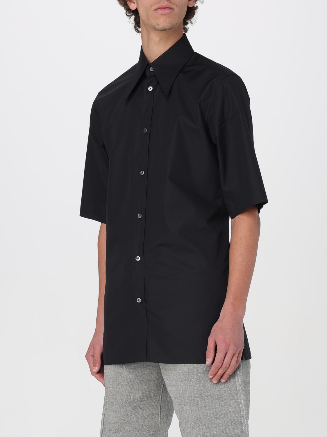 MAISON MARGIELA CAMISA: Camisa hombre Maison Margiela, Negro - Img 4