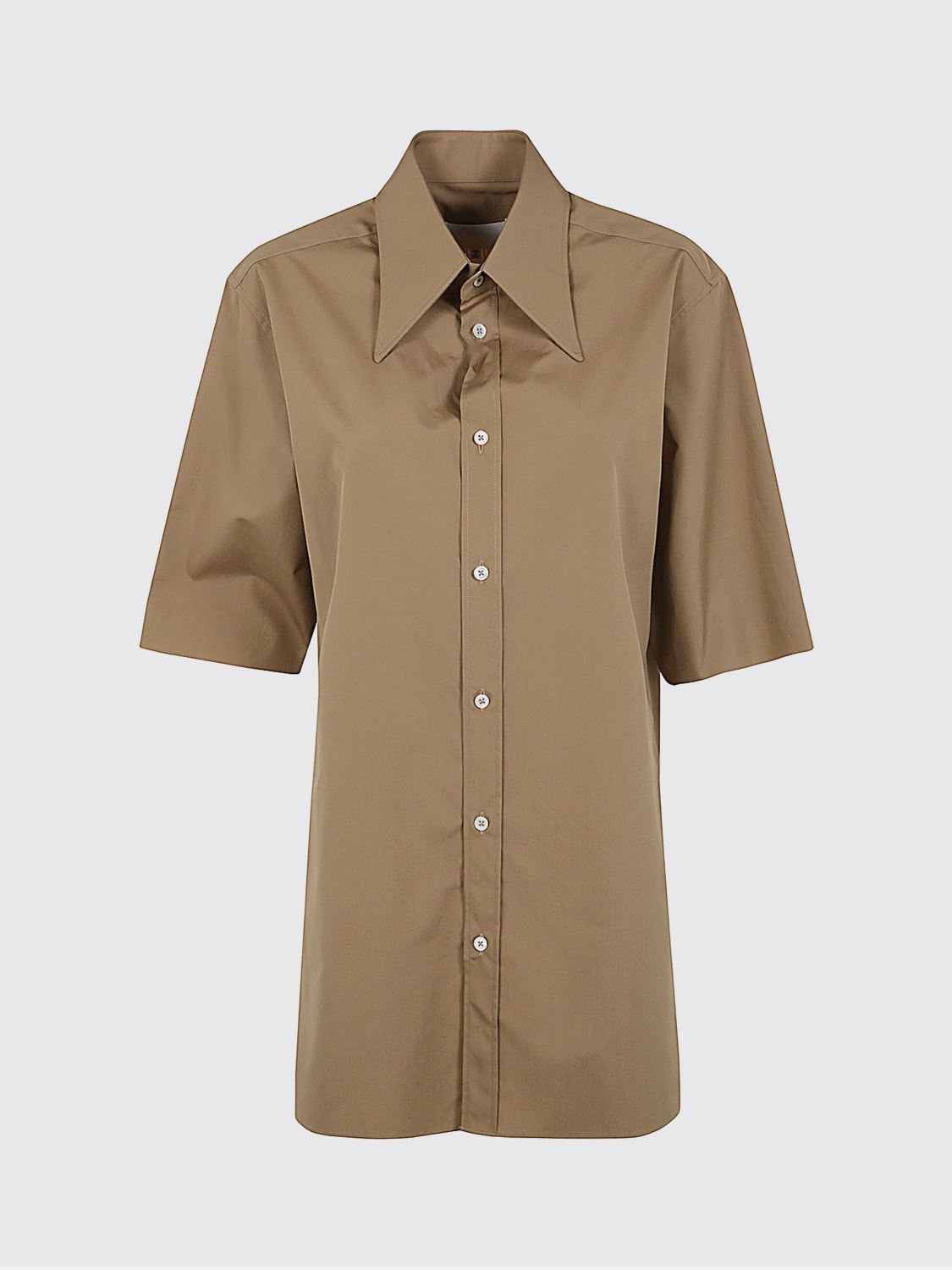 MAISON MARGIELA CAMISA: Camisa hombre Maison Margiela, Marrón - Img 1