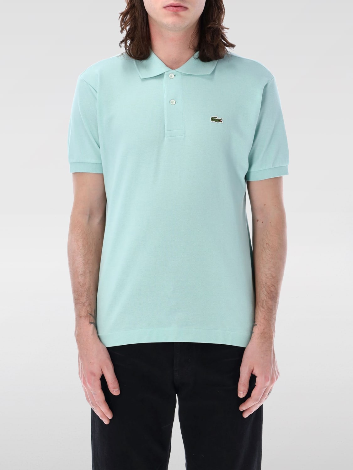 品揃え豊富で LACOSTE：ポロシャツ GIGLIO.COMオンラインの | ミント - メンズ トップス
