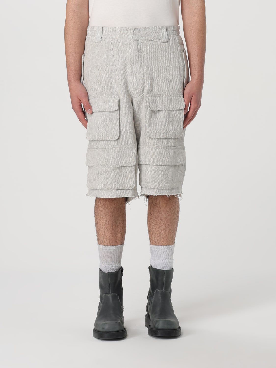 MISBHV SHORT: Short men Misbhv, Beige - Img 1