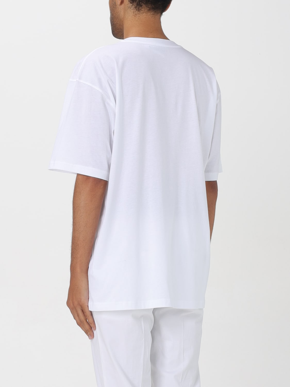 MOSCHINO COUTURE CAMISETA: Camiseta hombre Moschino Couture, Blanco - Img 2