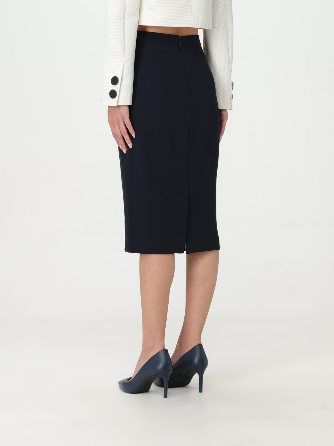 スカート EMPORIO ARMANI Woman Skirt Black 0NN3AT02013 999 EMPORIO ARMANI: Skirt woman - Black | Emporio Armani skirt
