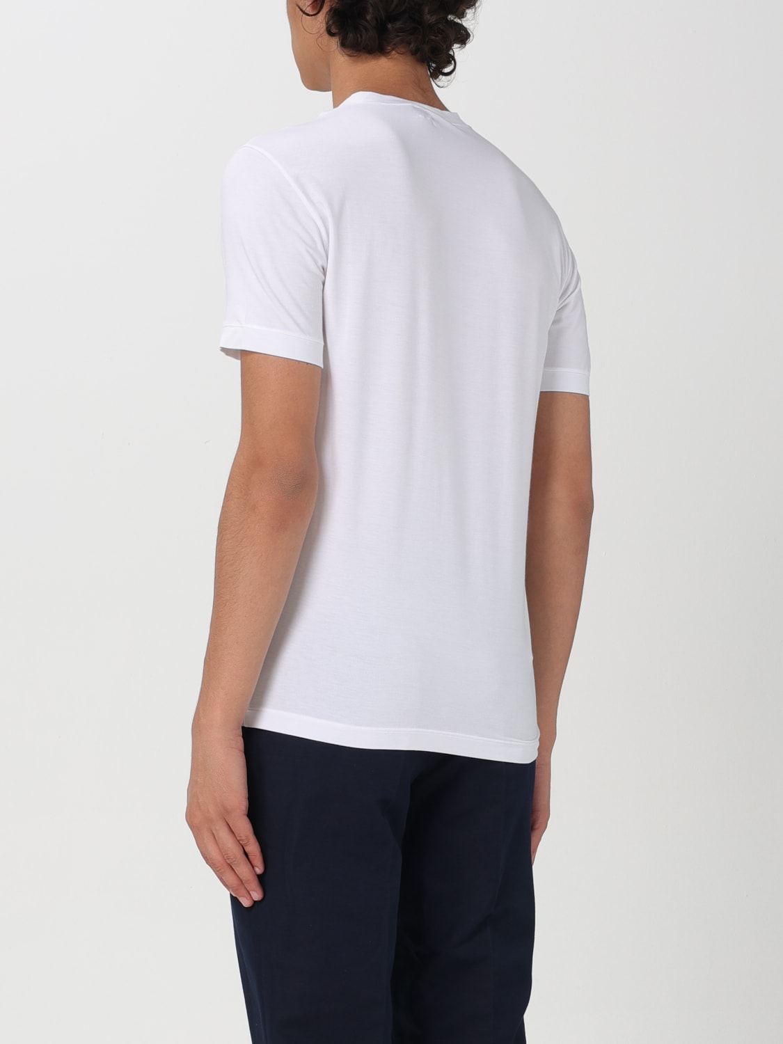 GIORGIO ARMANI T-SHIRT: T-shirt men Giorgio Armani, White - Img 2