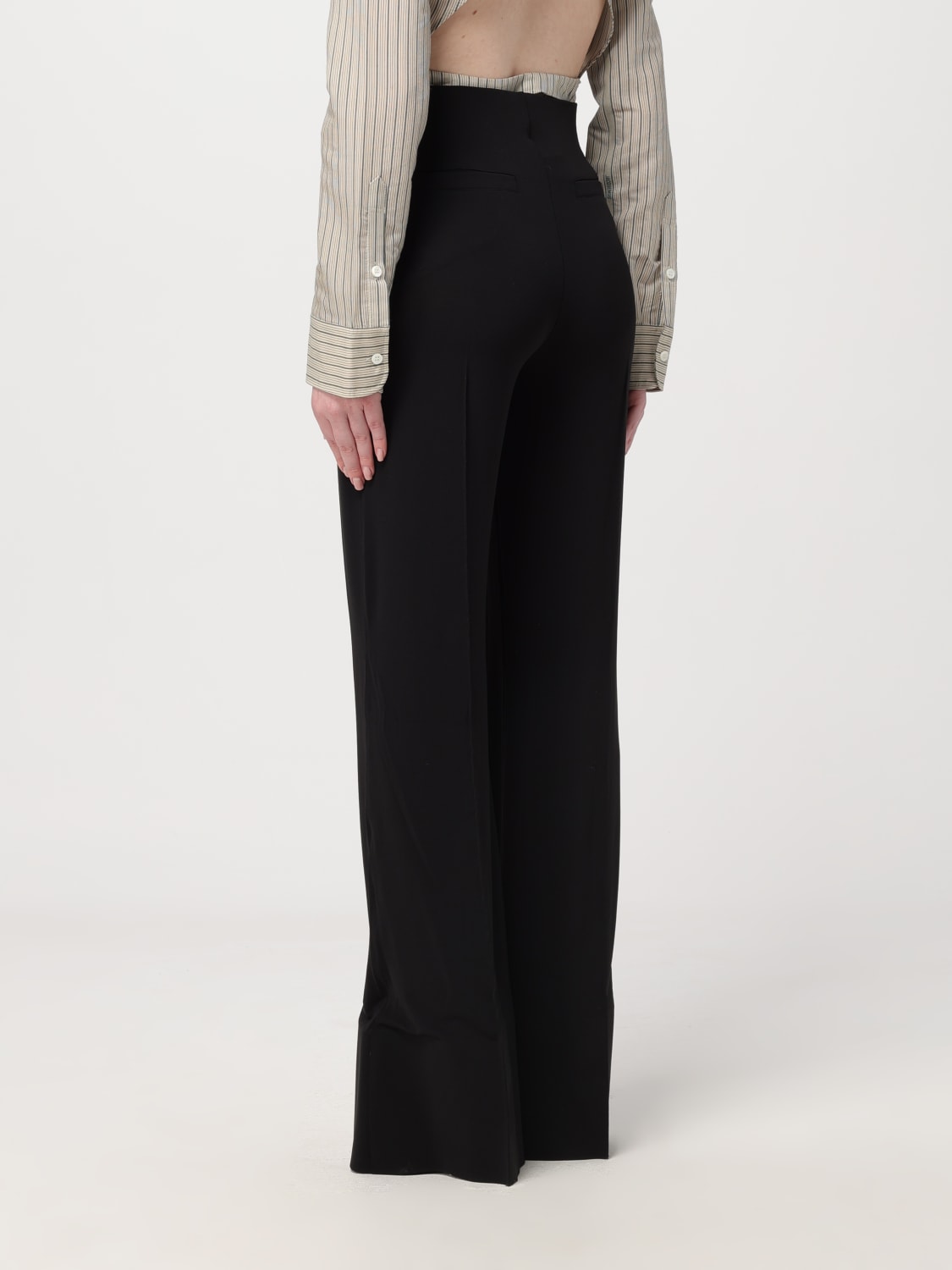 JACQUEMUS PANTS: Pants woman Jacquemus, Black - Img 3