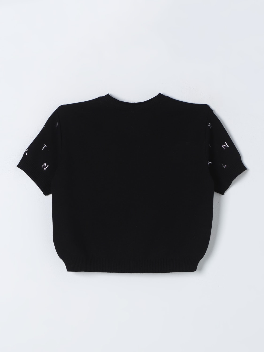 ELISABETTA FRANCHI LA MIA BAMBINA SWEATER: Sweater kids Elisabetta Franchi La Mia Bambina, Black - Img 2