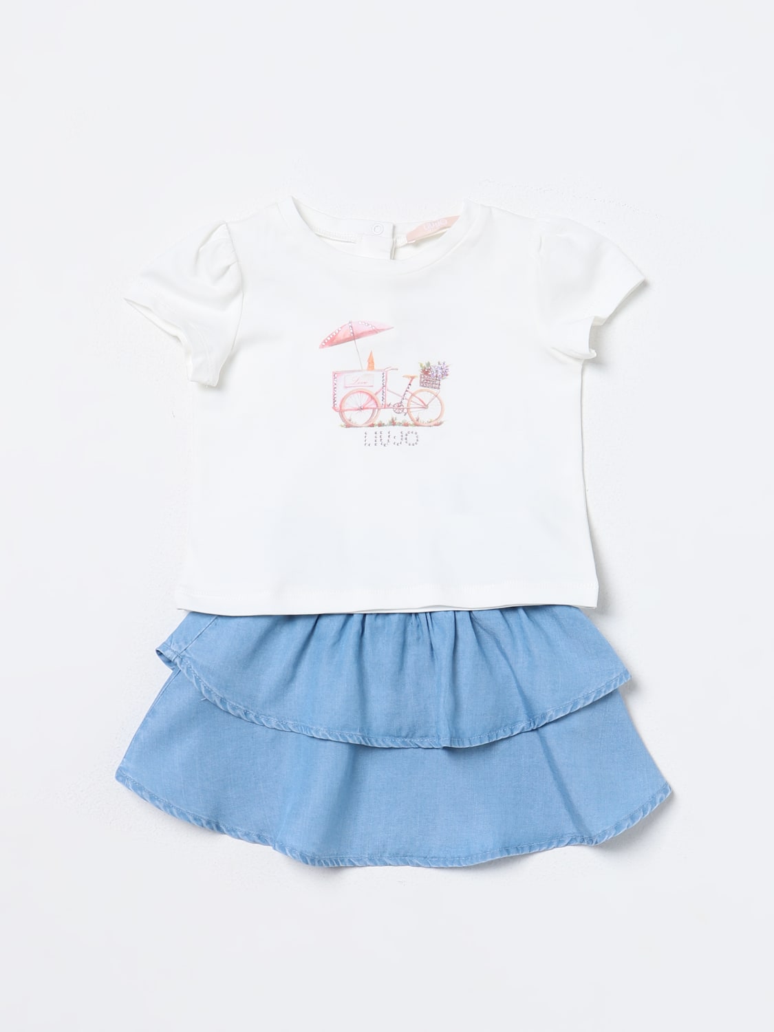 LIU JO JUMPSUIT: Co-ords kids Liu Jo Kids, White - Img 1