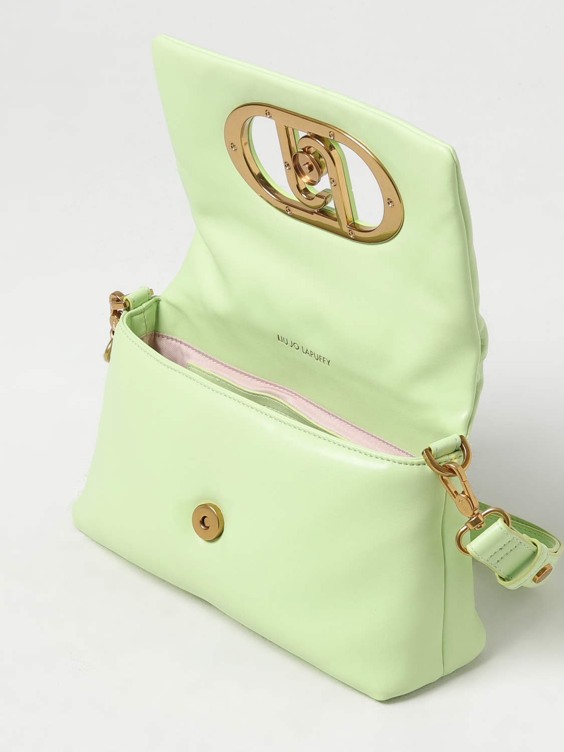 LIU JO SHOULDER BAG: Shoulder bag woman Liu Jo, Green - Img 4