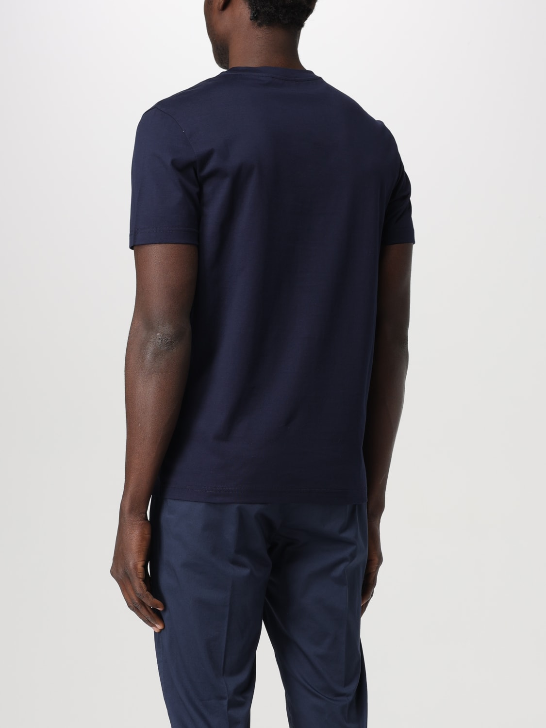 DONDUP T-SHIRT: T-shirt homme Dondup, Bleu - Img 2