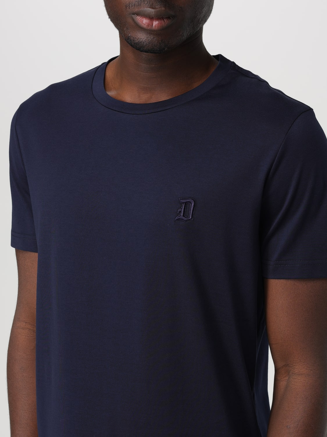 DONDUP T-SHIRT: T-shirt homme Dondup, Bleu - Img 3