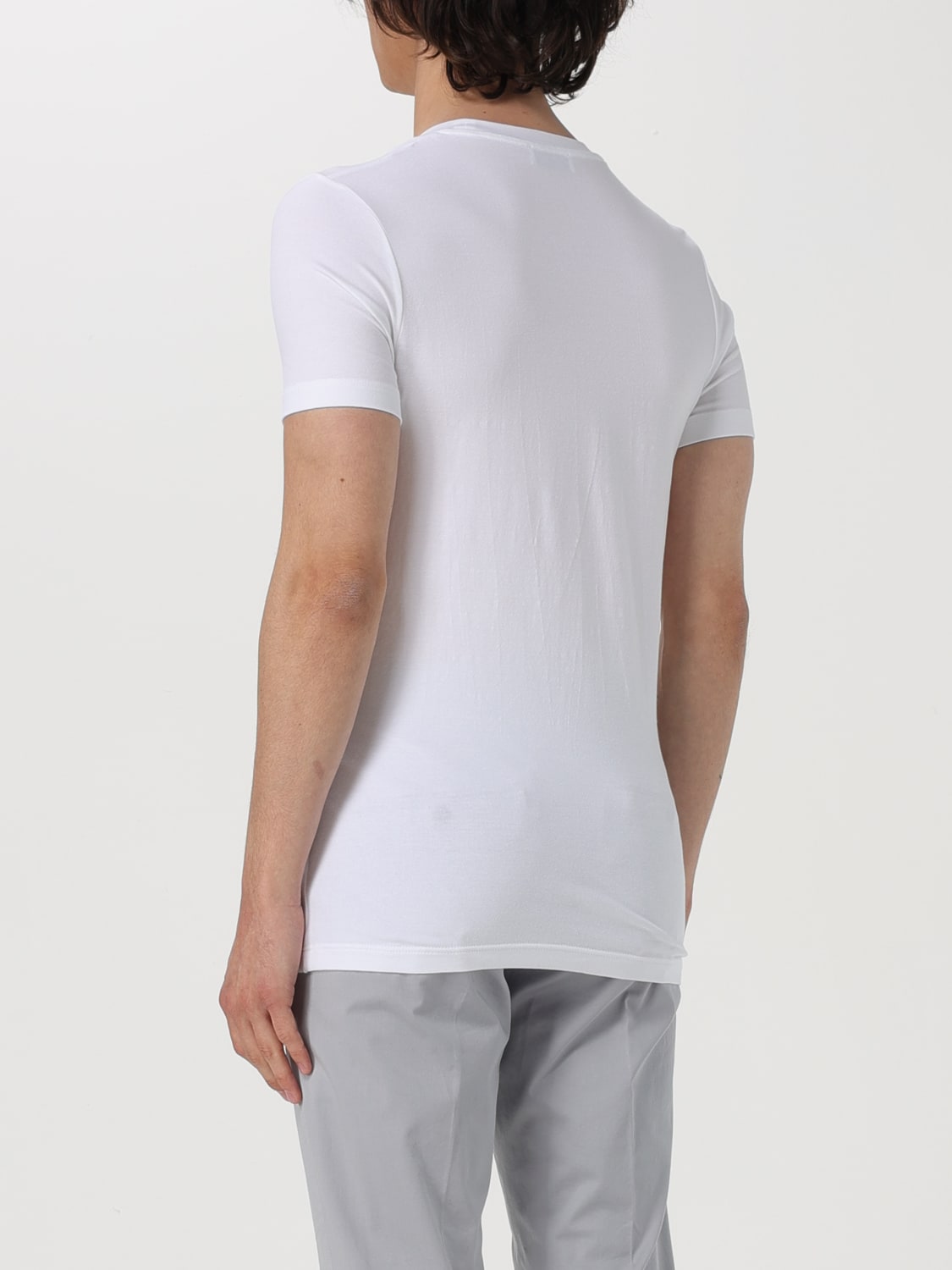 DONDUP T-SHIRT: T-shirt men Dondup, White - Img 2