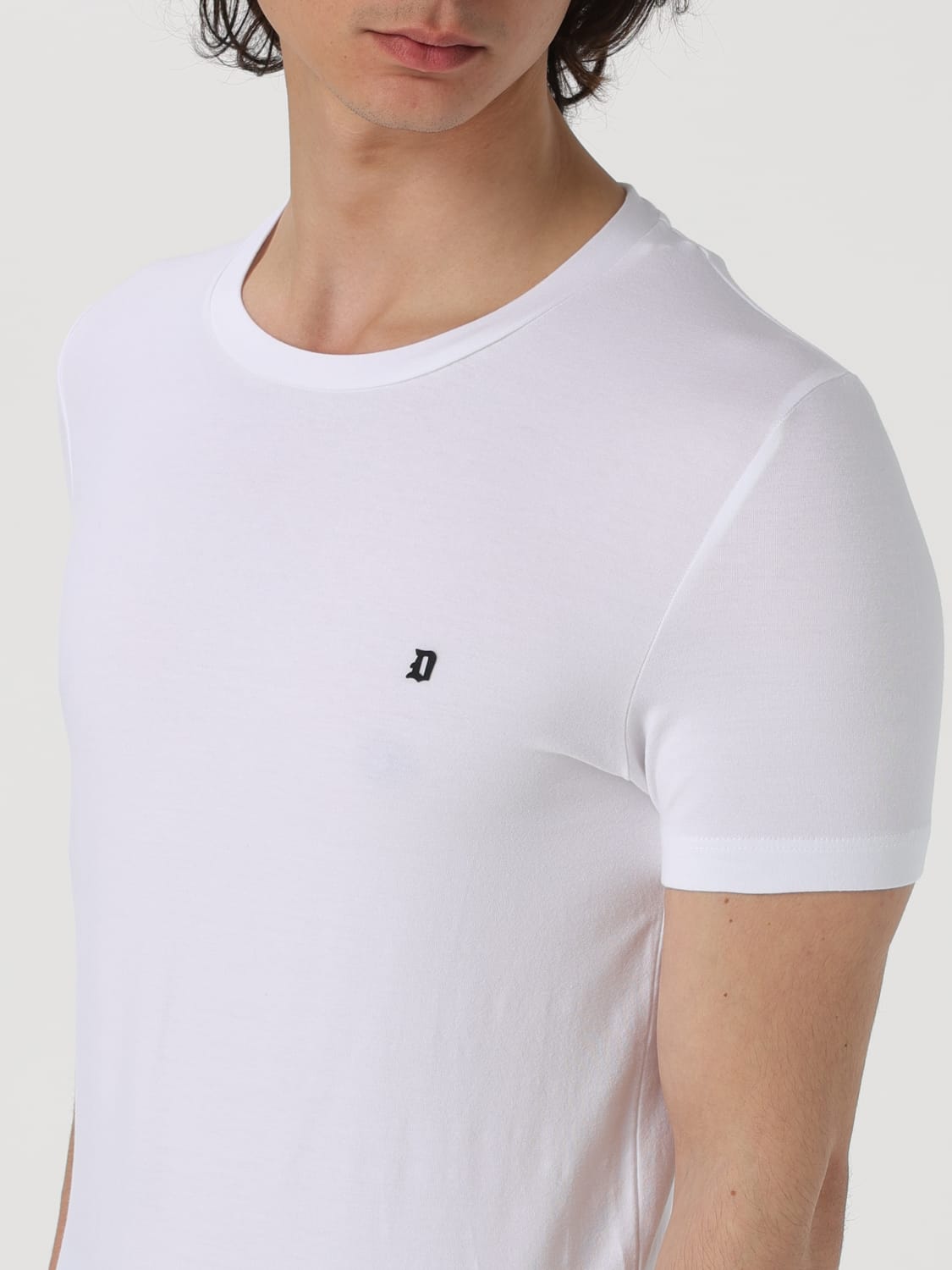 DONDUP T-SHIRT: T-shirt men Dondup, White - Img 3