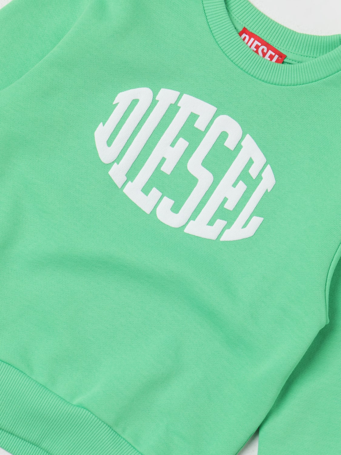 DIESEL SWEATER: Sweater kids Diesel, Green - Img 3