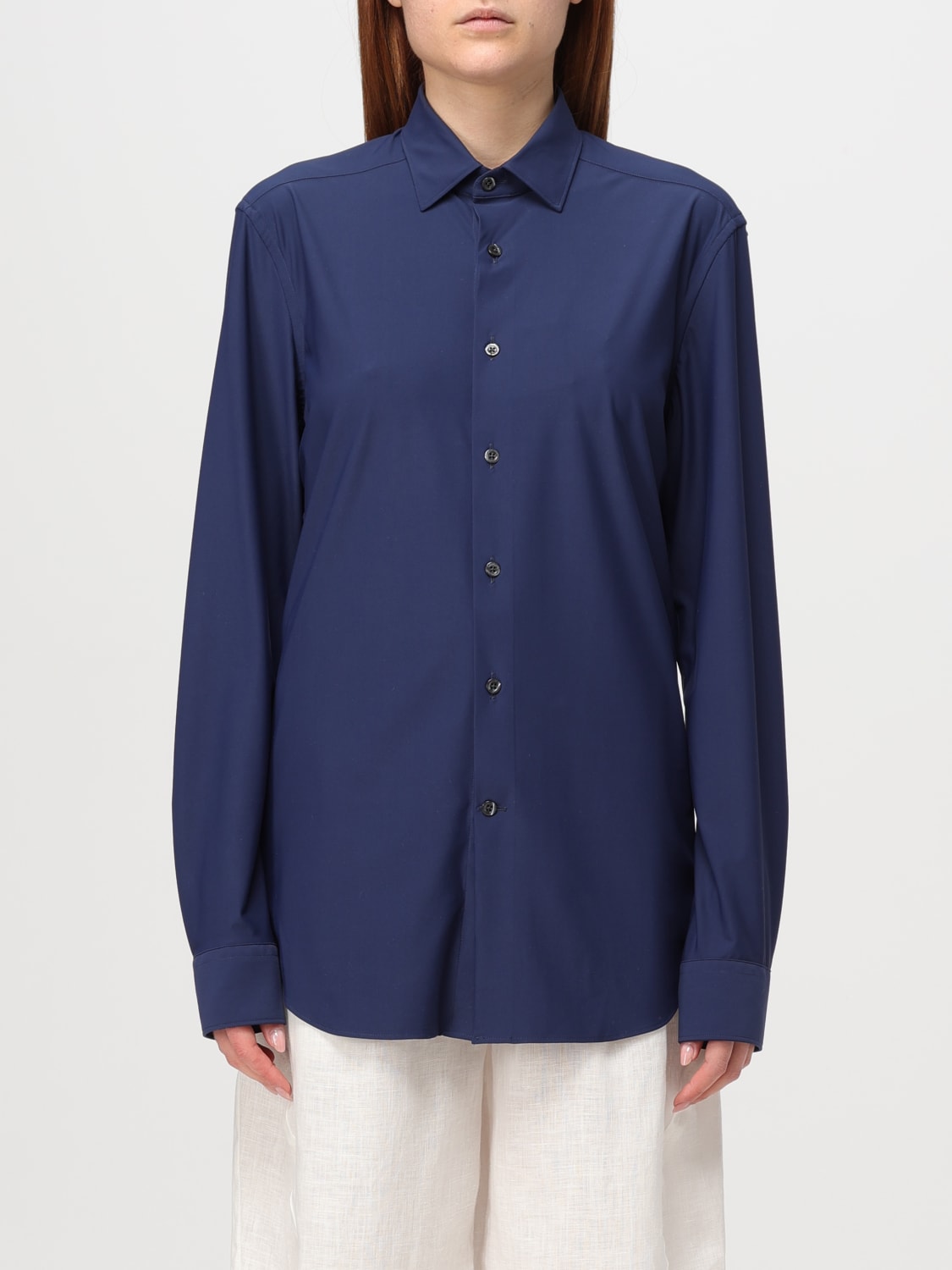 CORNELIANI SHIRT: Shirt woman Corneliani, Blue - Img 1