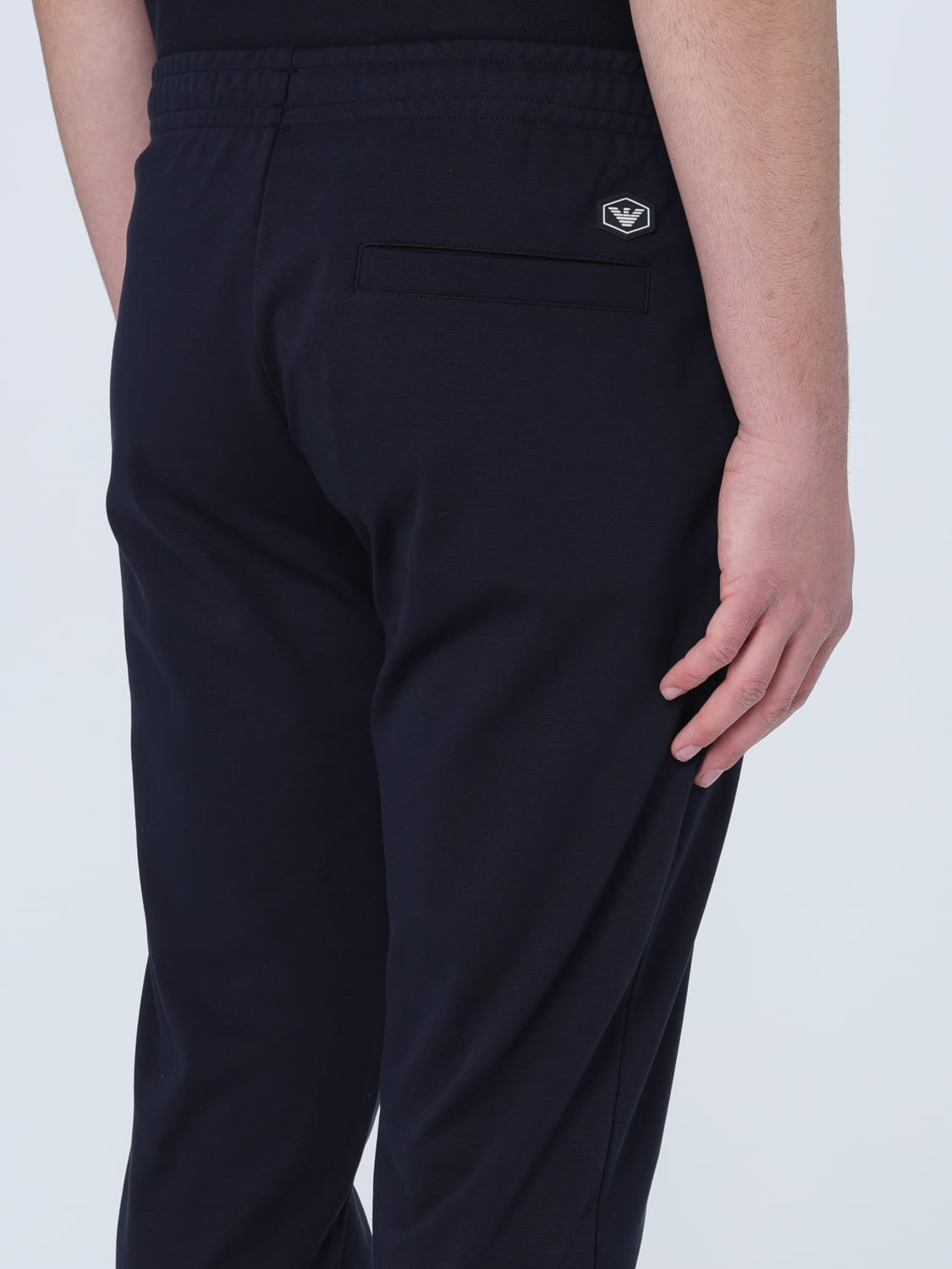 EMPORIO ARMANI: Pants men - Navy | Emporio Armani pants 8N1P721JBTZ ...