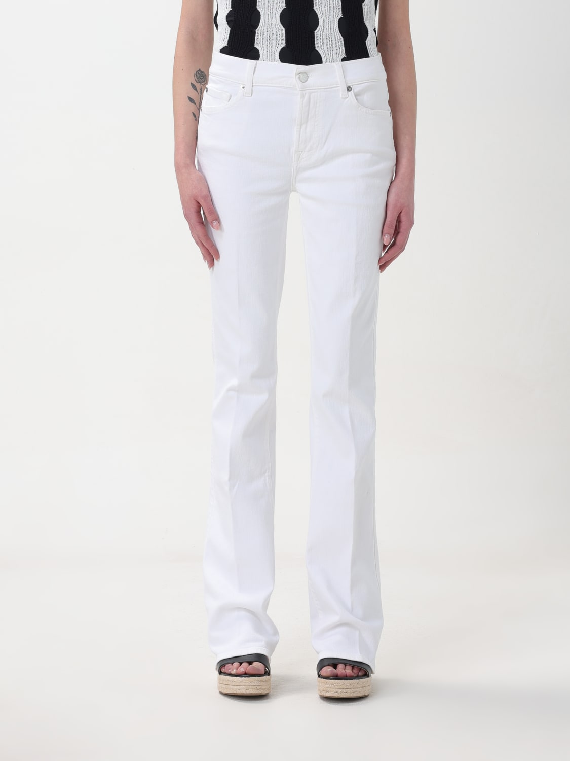 7 For All Mankind Outlet: Jeans woman - White | 7 For All