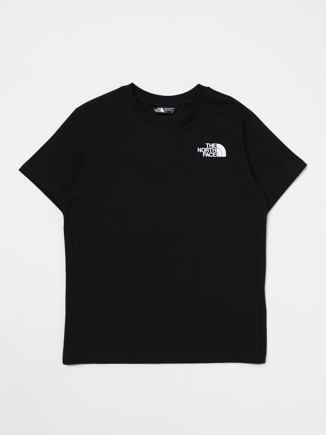 The North Face Outlet T shirt kids Black The North Face t shirt NF0A87T5 online at GIGLIO.COM