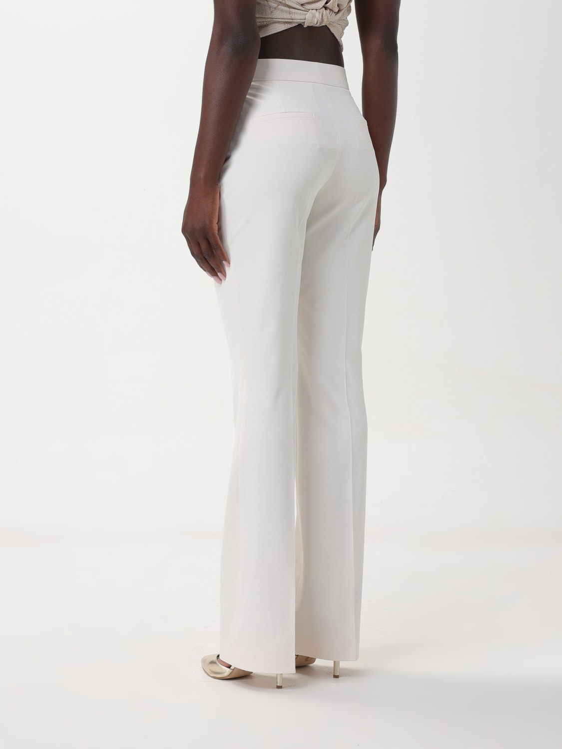 LIU JO PANTS: Pants woman Liu Jo, White - Img 2