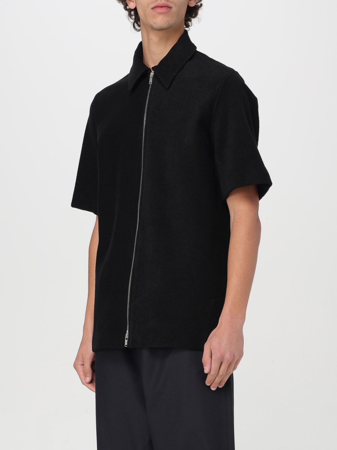 JIL SANDER シャツ: Tシャツ メンズ Jil Sander, ブラック - Img 4