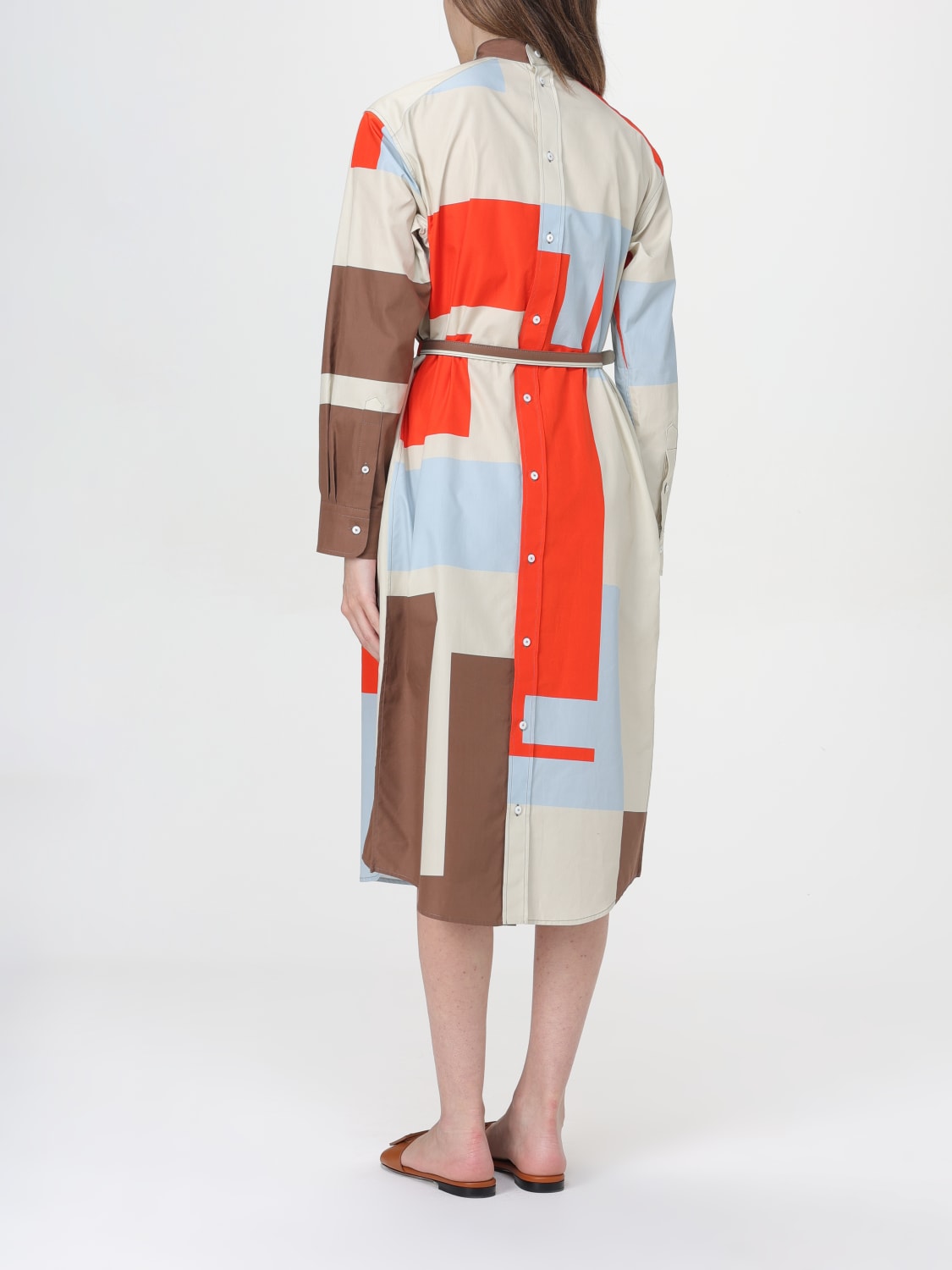 FENDI ROBES: Robes femme Fendi, Multicolore - Img 3