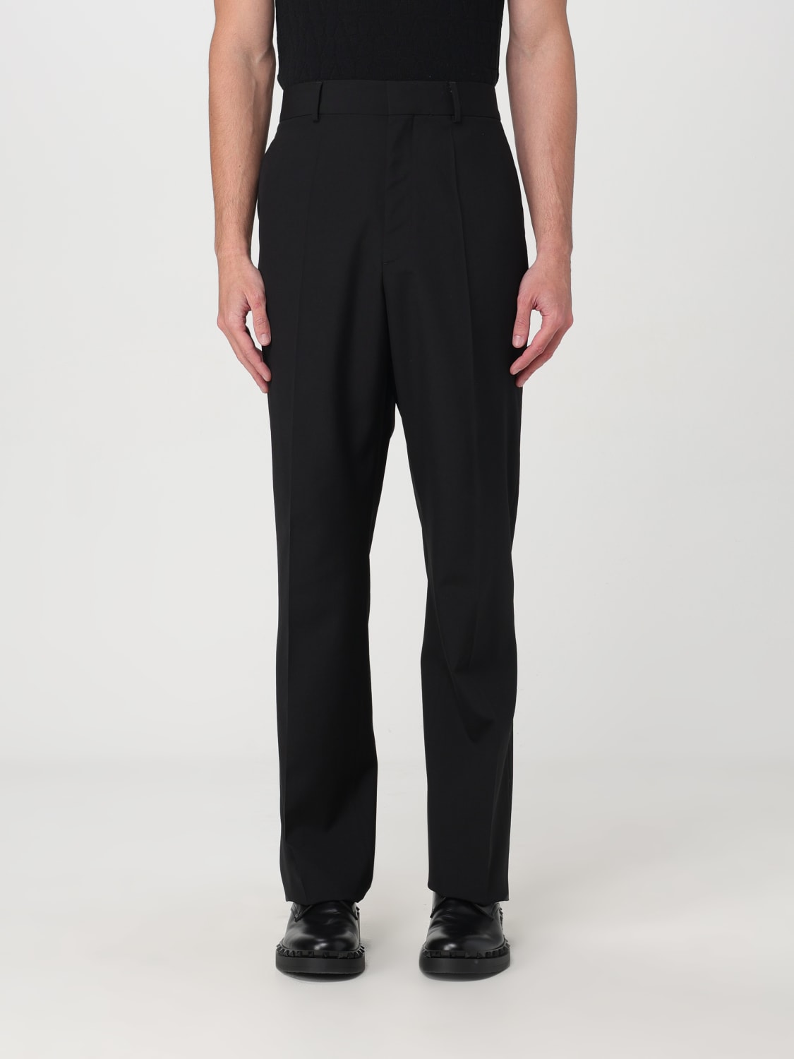 VALENTINO PANTS: Pants men Valentino, Black - Img 1