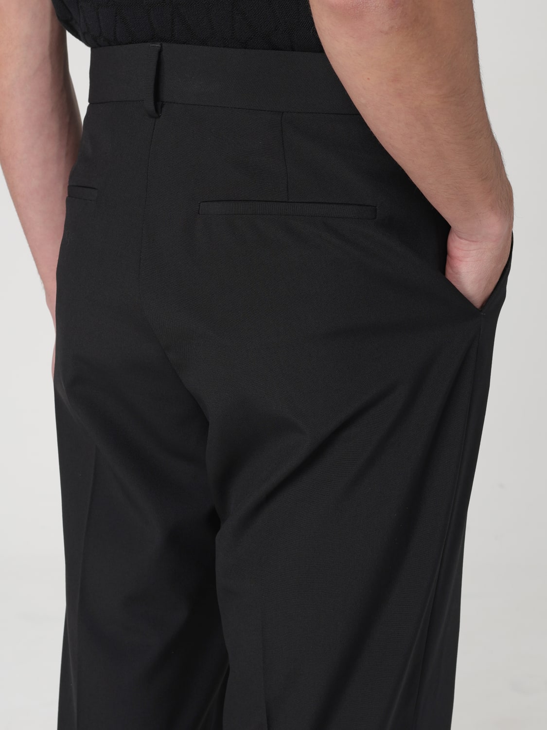 VALENTINO PANTS: Pants men Valentino, Black - Img 5