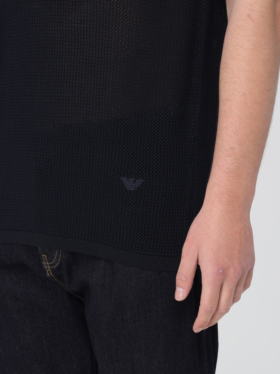 EMPORIO ARMANI POLO: Polo uomo Emporio Armani, Blue - Img 3