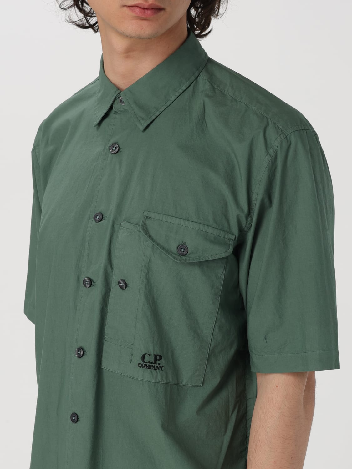 C.P. COMPANY CAMISA: Camisa hombre C.P. Company, Verde - Img 3