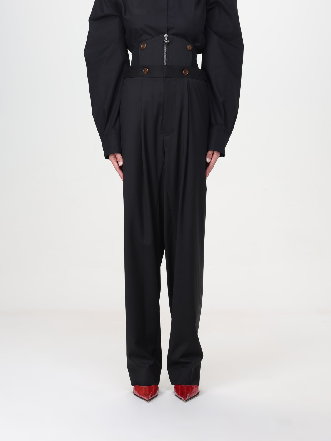 VIVIENNE WESTWOOD: Pants woman - Black | Vivienne Westwood