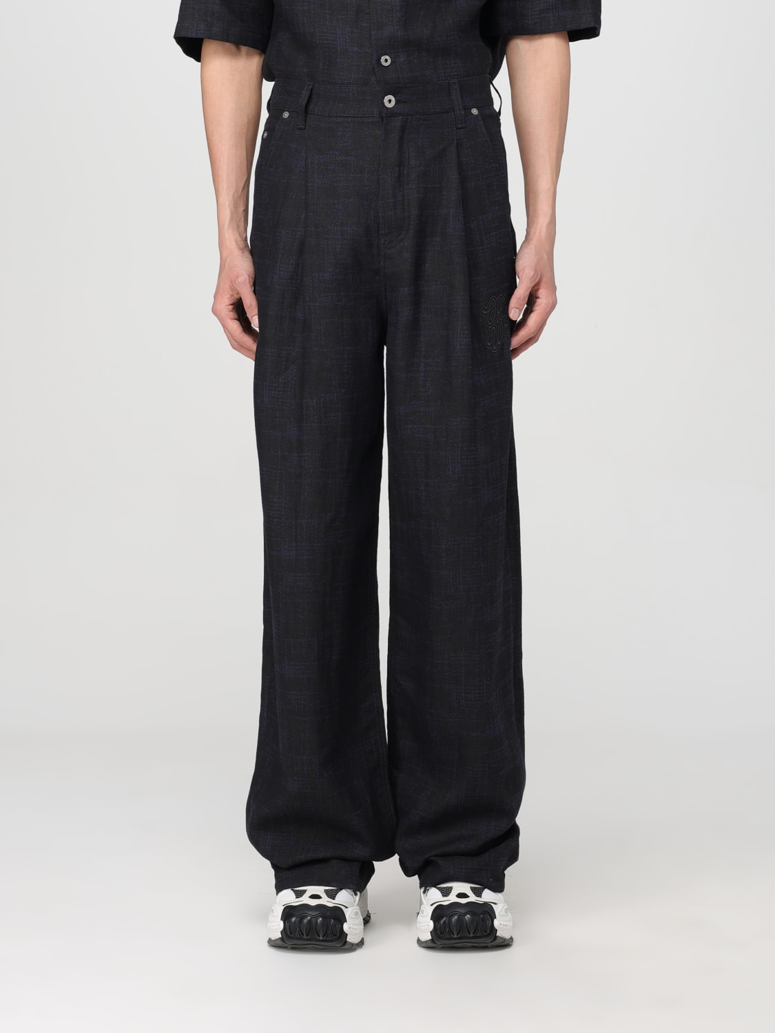 OFF-WHITE PANTS: Jeans men Off-white, Black - Img 1