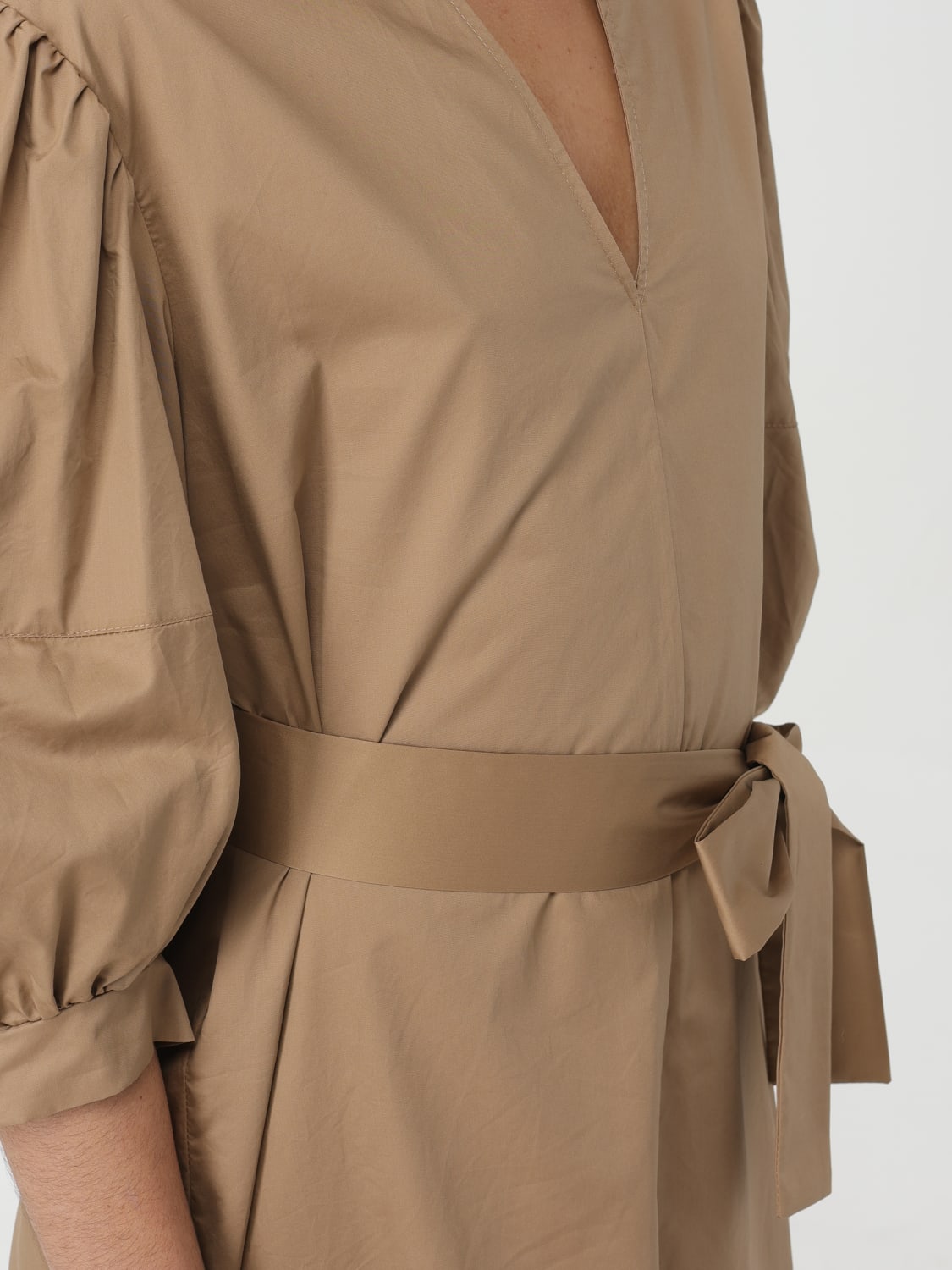 ワンピース KAOS Woman Dress Sand QP1MR011 6000 Kaos Outlet: Dress woman - Sand | Kaos dress QP1MR011 online