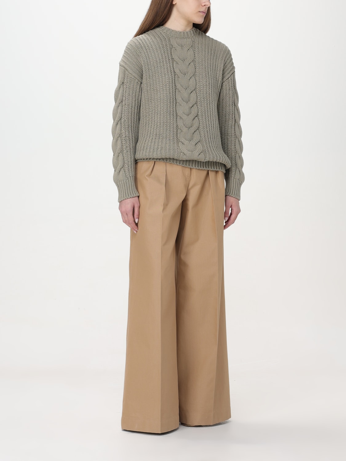 MAX MARA SWEATER: Sweater woman Max Mara, Kaki - Img 2