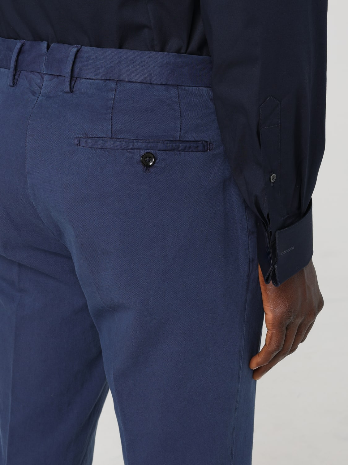 INCOTEX PANTS: Pants men Incotex, Blue - Img 3