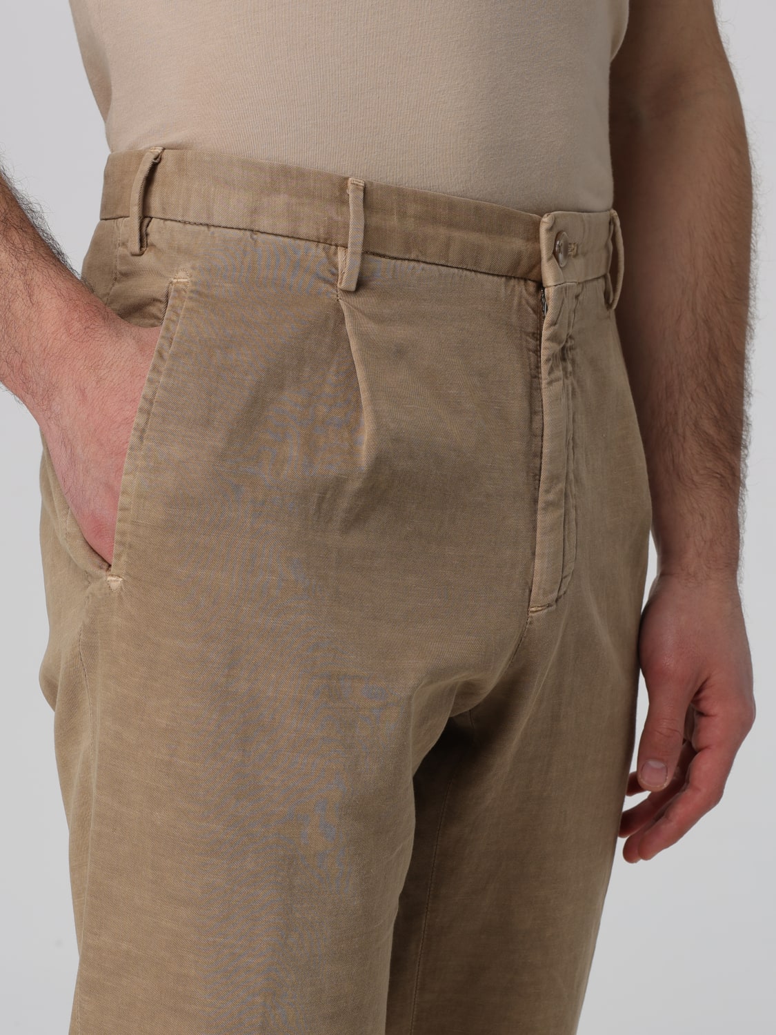 INCOTEX TROUSERS: Trousers men Incotex, Walnut - Img 3