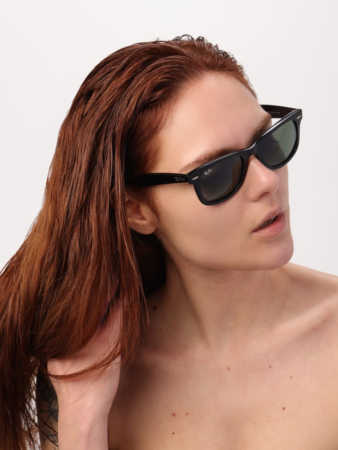 RAY-BAN SUNGLASSES: Sunglasses men Ray-ban, Black - Img 3