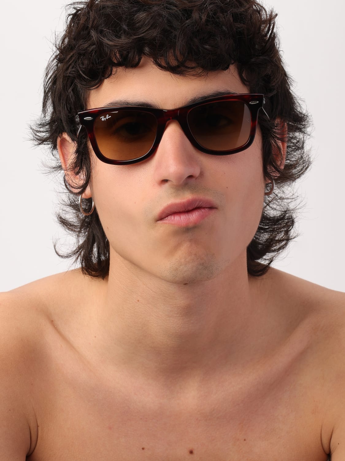 RAY-BAN SUNGLASSES: Sunglasses men Ray-ban, Red - Img 2