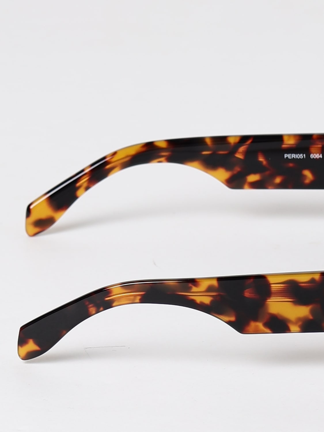 PALM ANGELS SUNGLASSES: Sunglasses woman Palm Angels, Brown - Img 4