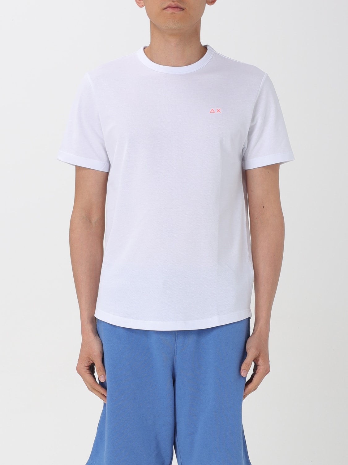 SUN68 T-SHIRT: T-shirt Sun 68 in cotone con logo , Bianco - Img 1
