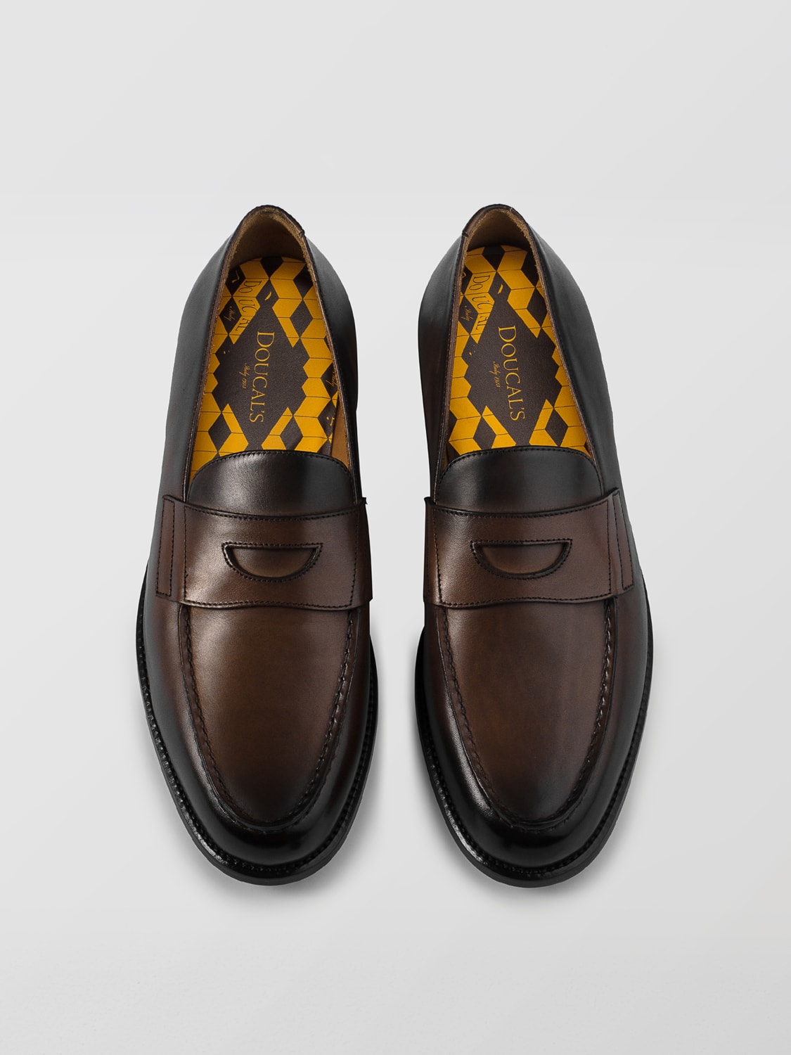 DOUCAL'S LOAFERS: Loafers men Doucal's, Cocoa - Img 3