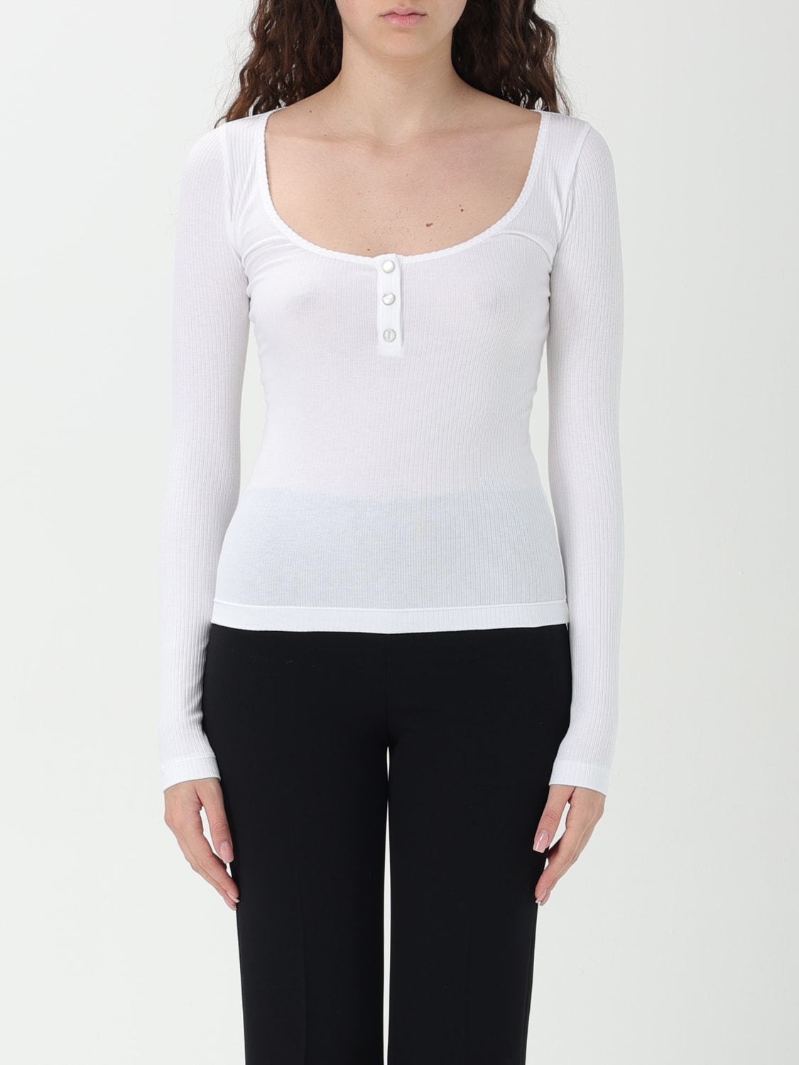 PINKO SWEATER: Sweater woman Pinko, White - Img 1