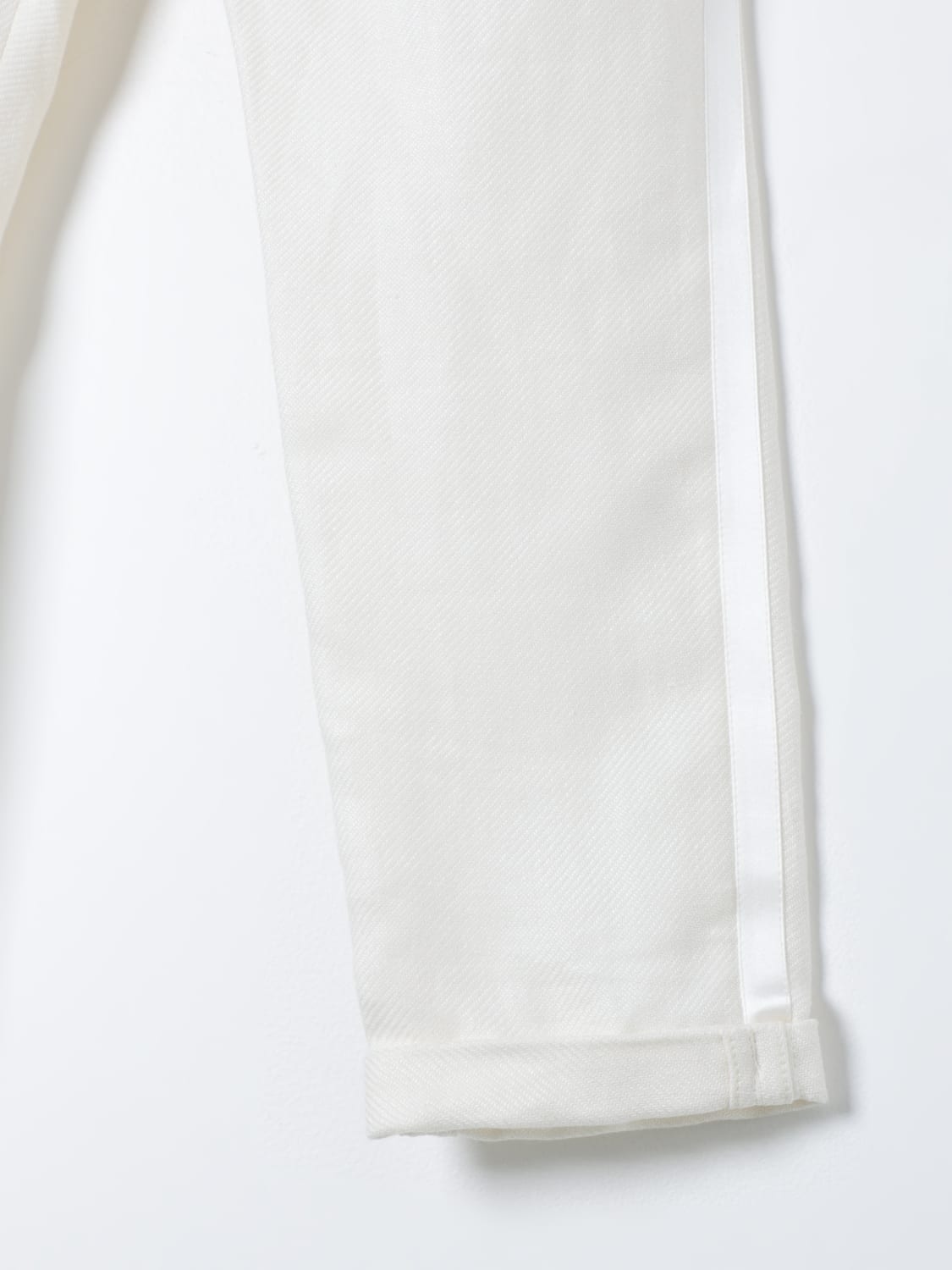 BRUNELLO CUCINELLI PANTS: Pants kids Brunello Cucinelli, White - Img 3