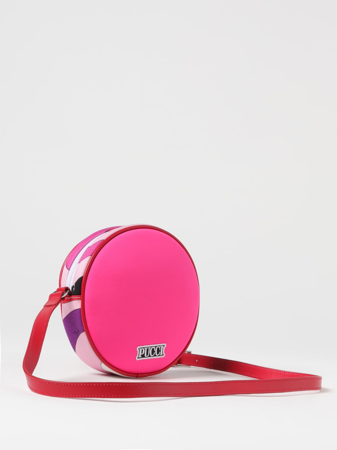 PUCCI CLUTCH: Duffel bag kids Pucci Junior, Pink - Img 2