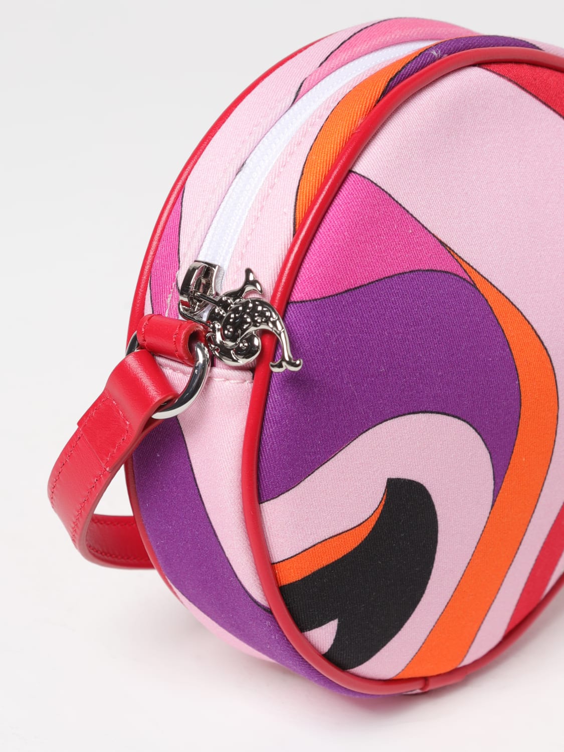 PUCCI CLUTCH: Duffel bag kids Pucci Junior, Pink - Img 3